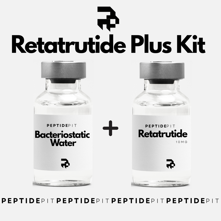 Retatrutide 10mg + Bacteriostatic Water 10mL | Research Peptide Combo